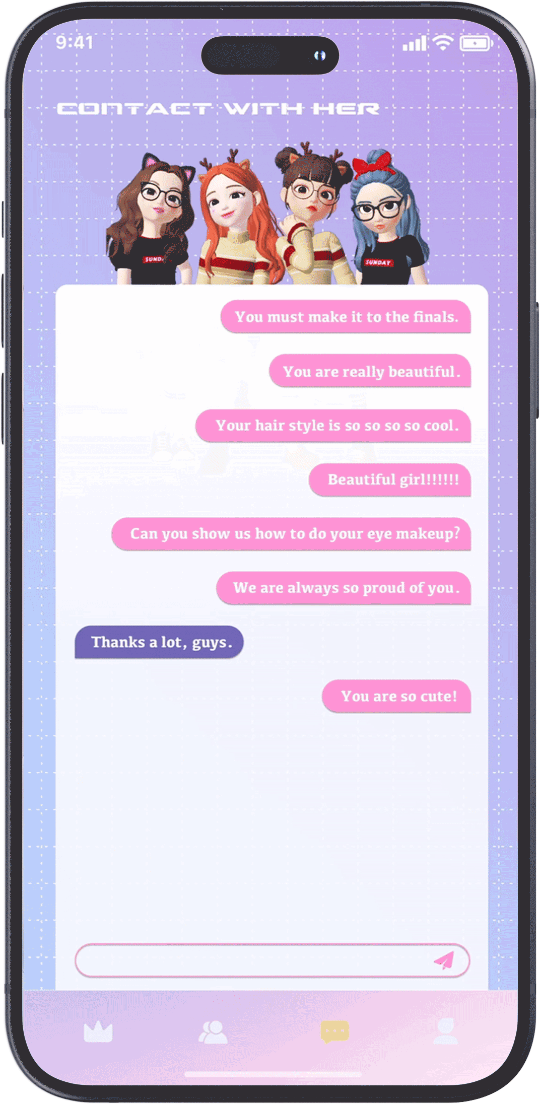 Audience messaging