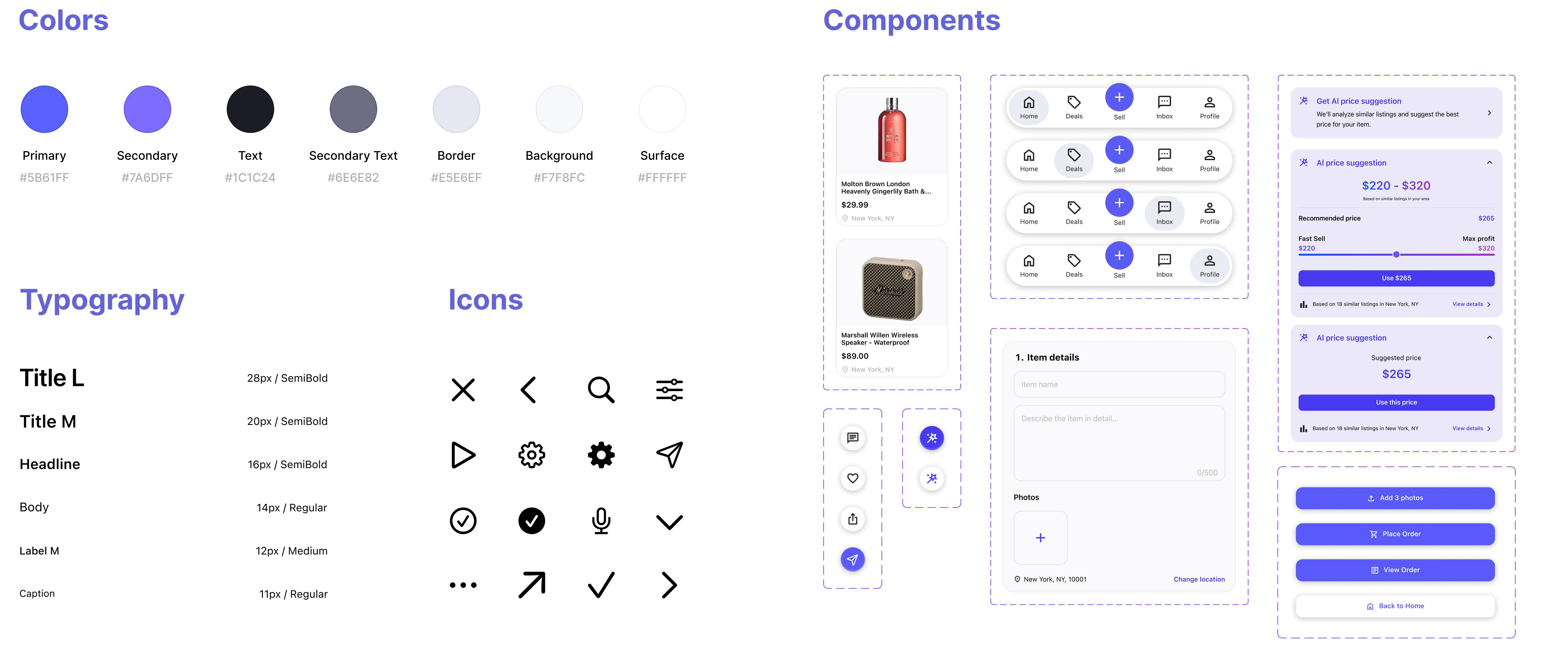 Dollar Flip design system foundation