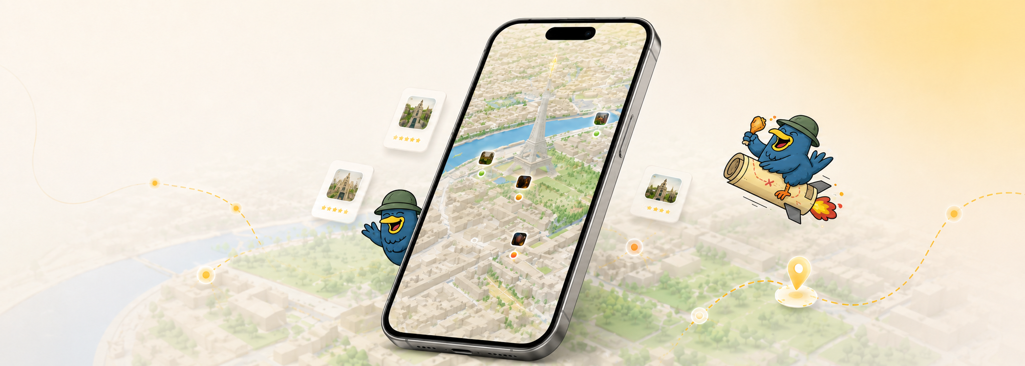 Polyverse AI city exploration experience