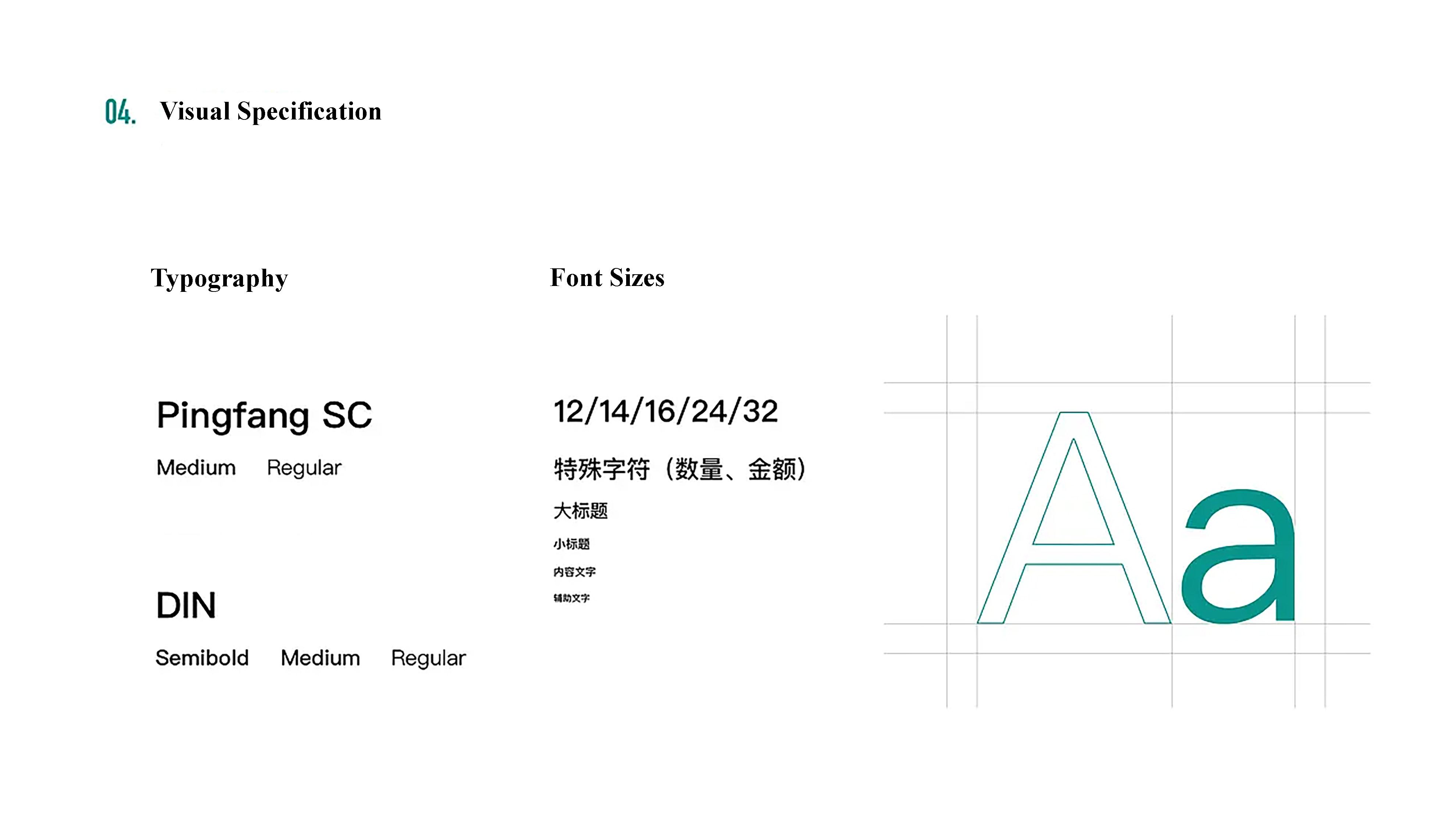 Operation Management System visual design exploration